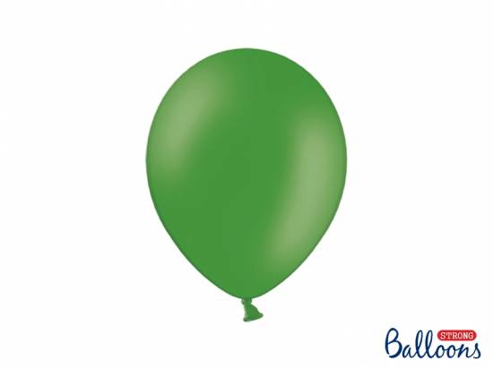10 st hållbara ballonger i smaragdgrön pastell, ca 27 cm