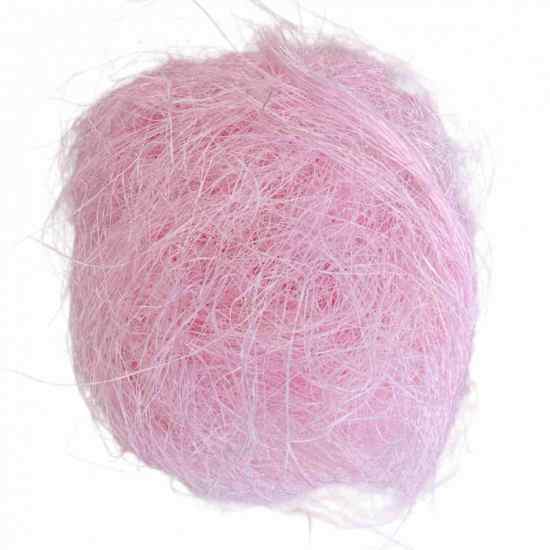 sisalfiber rosa - för dekoration