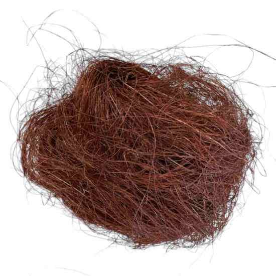 Mahognyfärgad sisalfiber, 500 g