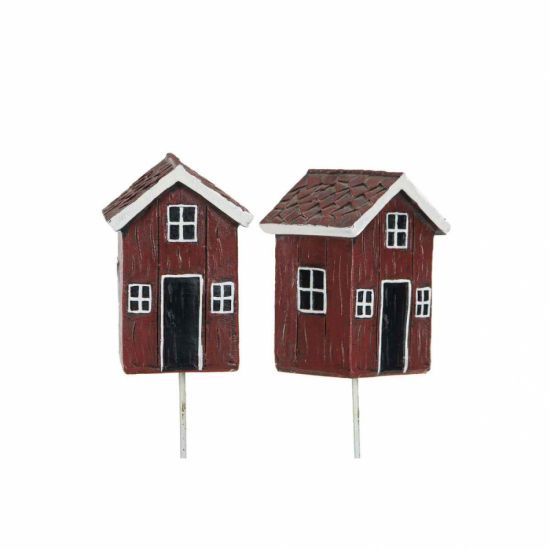 Stuga för dekoration i kransar