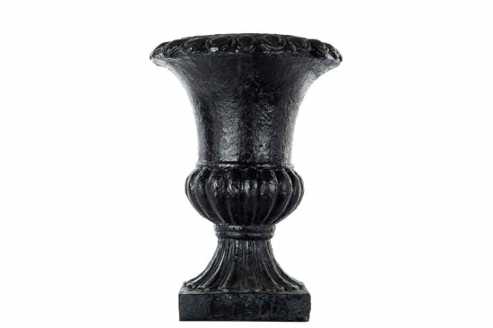 Kruka / Pokal, Svart 30 cm. i gruppen Inredning / Krukor & Kannor hos Kransmakaren.se (101192)