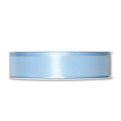 Polyesterband, Ljusblå. 25mm 3 meter i gruppen Krans & Floristtillbehör / Textilband & Snören / Dekorband / Blå band hos Kransmakaren.se (111-025-004-3)