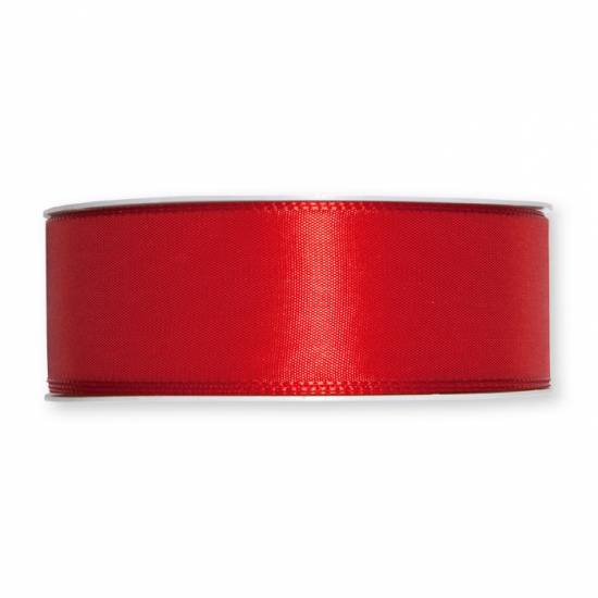 Polyesterband, Röd, 40mm (3 meter) i gruppen Krans & Floristtillbehör / Textilband & Snören / Dekorband / Röda band hos Kransmakaren.se (111-040-077-3)
