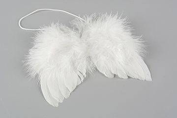 Vingar / fjädervingar. 14 cm i gruppen Högtider / Påsk / Påskfjädrar hos Kransmakaren.se (12133)