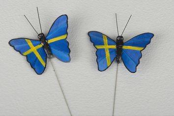 Fjärillar till svenska nationaldagen