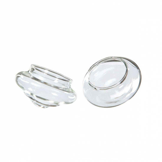 Flytkoppar glas 3-pack i gruppen Högtider / Jul / Julpynt / Juldukning / Ljus och lyktor till Jul hos Kransmakaren.se (15008)