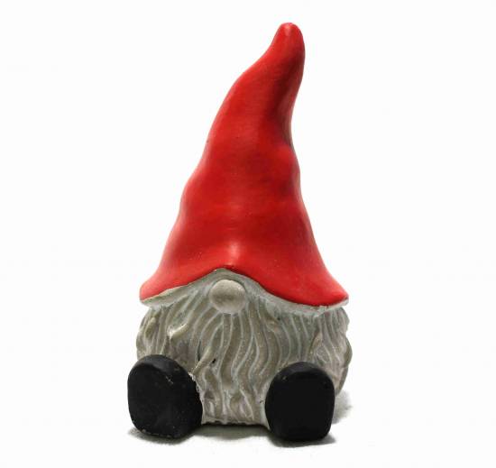 Tomte Ruben, 12x6 cm i gruppen Högtider / Jul / Julpynt / Jul / Julpynt / Tomtar hos Kransmakaren.se (151567-90)