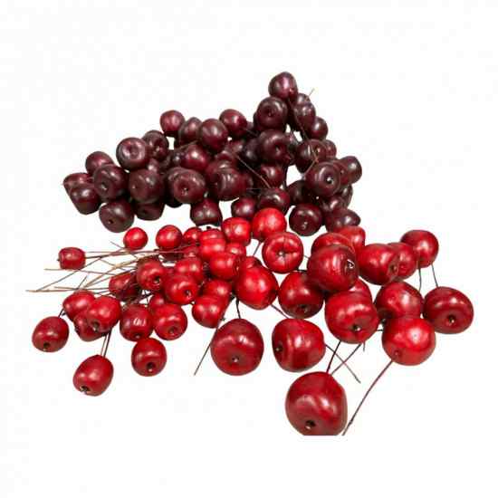 Äpplen röda mix , 129st (2:sortering) i gruppen Pynt & dekorationer / Småpynt / Bär & Frukter hos Kransmakaren.se (2sort-300-212)