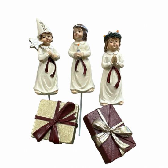 Luciatåg med två paket i gruppen Jul / Julpynt / Jul / Julpynt hos Kransmakaren.se (300-179)