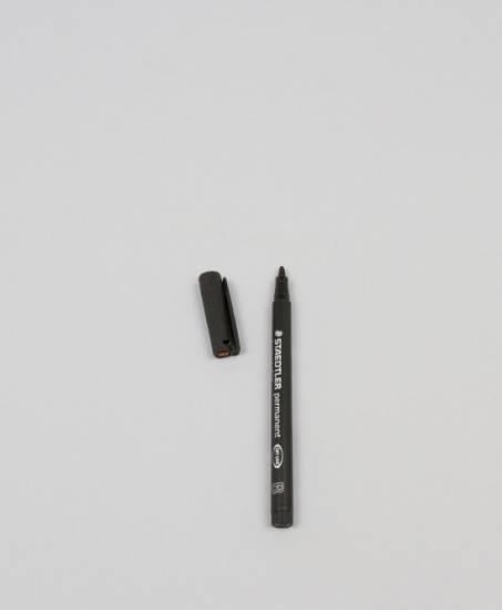 Märkpenna / Textpenna, 1.0 -2.5 mm. Svart i gruppen Krans & Floristtillbehör / Övrigt / Pennor & Lackpennor hos Kransmakaren.se (314-9)