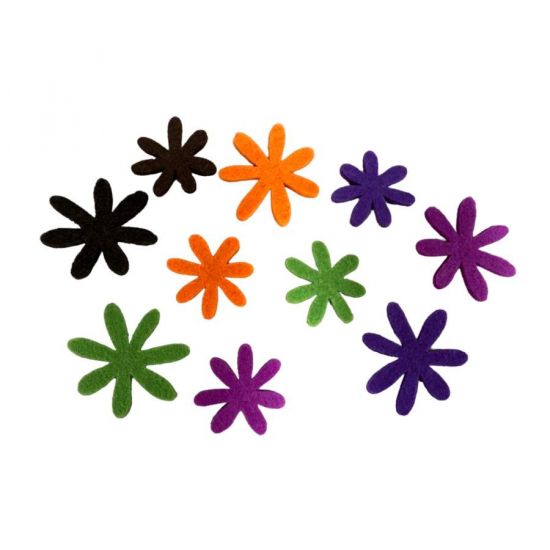 Blommor, mix. 3,5-4,5 cm. 10 st i gruppen Pynt & dekorationer / Småpynt / Blommor hos Kransmakaren.se (3333-10)