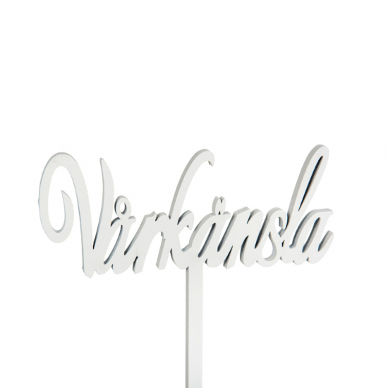 Vårkänsla, 9.5 x 4 cm i gruppen Pynt & dekorationer / Skyltar med text / Övriga hos Kransmakaren.se (46069)