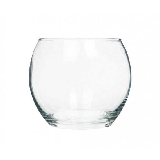 Glasvas 12x10 cm i gruppen Inredning / Vaser & glasflaskor hos Kransmakaren.se (47577)