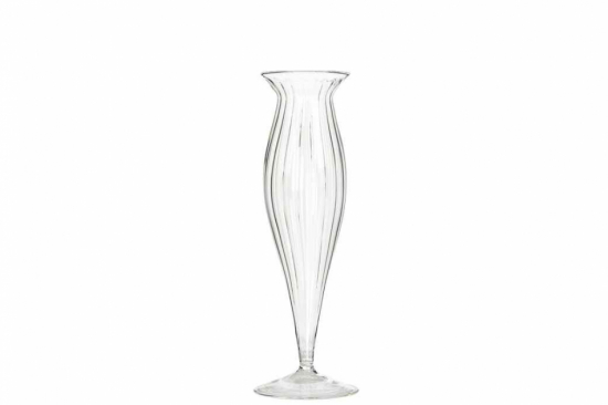 Glasvas 23,5 cm hög i gruppen Inredning / Glasvaser hos Kransmakaren.se (47607)