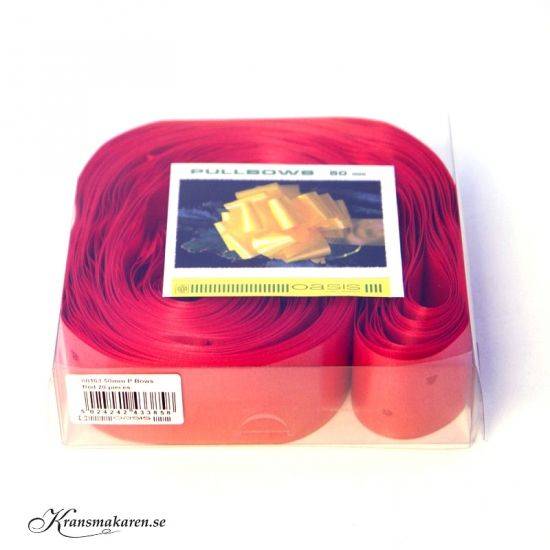 Röda rosetter 20 st