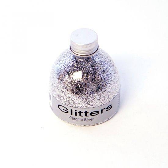 Glitter silverfärgat 150 ml