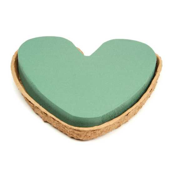 Oasis hjärta Biolit. ca 33 cm. i gruppen Krans & Floristtillbehör / Oasis Stickmassa / Oasis Hjärtan hos Kransmakaren.se (7335)