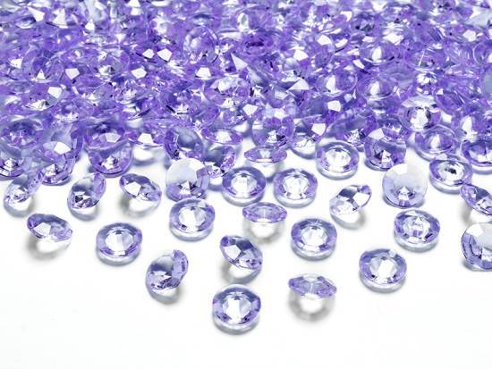 100 st lila diamanter
