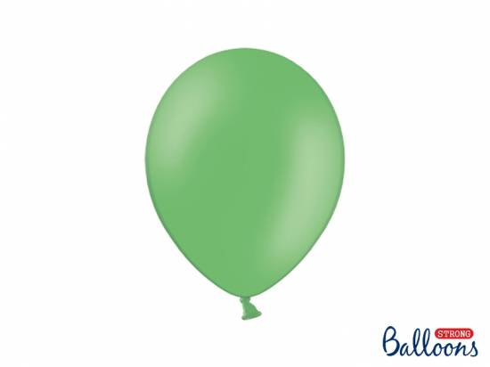 10 st hållbara ballonger i grön pastell, ca 27 cm