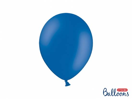 Blå ballonger, 10-pack, ca 27 cm