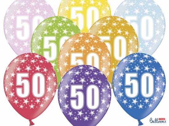 Metallicballonger 50