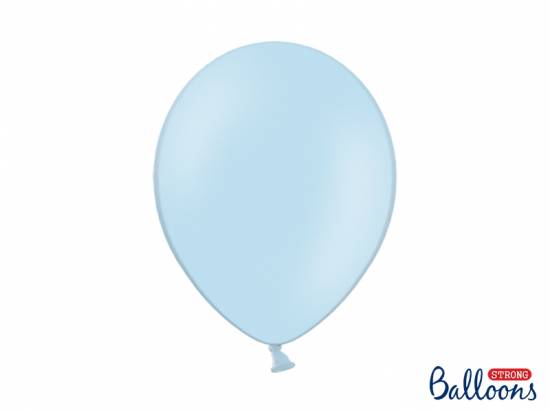 30 cm stora ballonger i babyblått