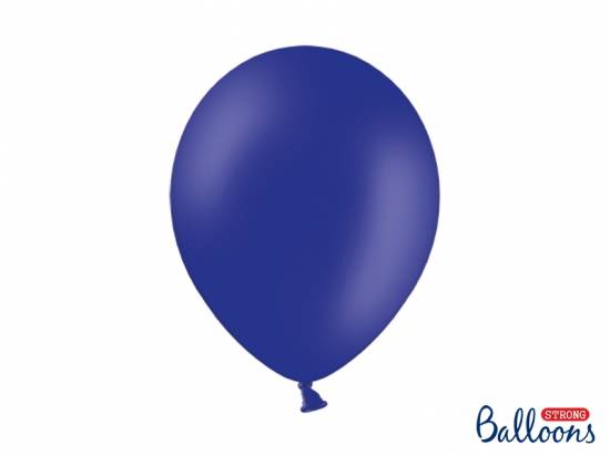 30 cm stora ballonger i kungsblått, 10 st