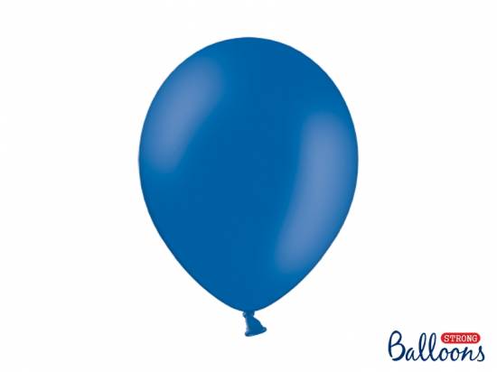 10 st blå ballonger, ca 30 cm
