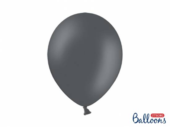 10 st latexballonger i grå pastell, ca 30 cm