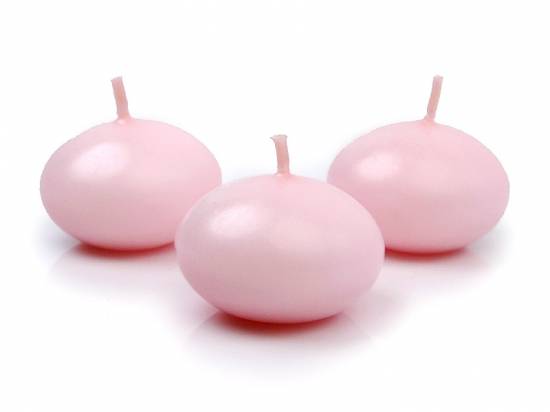 Flytljus, rosa, 4 cm, 10-pack i gruppen Inredning / Ljus & Lyktor hos Kransmakaren.se (SDMAT40-081-OP-10)