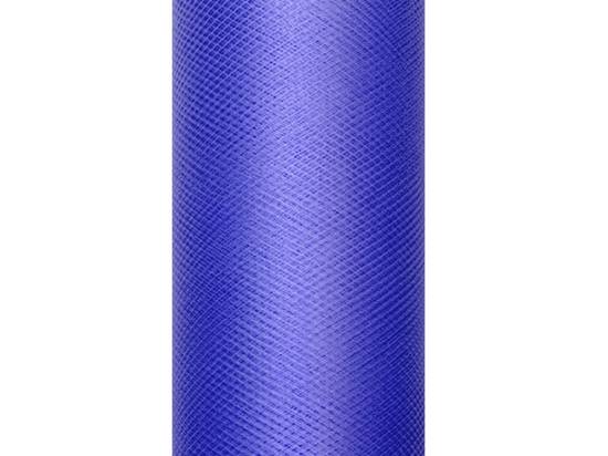 Tyll, blå. 15 cm. 9 meter i gruppen PartyDecoNya / Tulle plain hos Kransmakaren.se (TIU15-074)