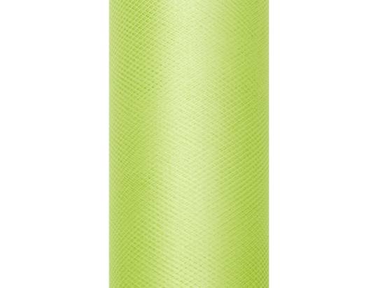 Tyll, Ljusgrön. 15 cm. 9 meter i gruppen Krans & Floristtillbehör / Textilband & Snören / Tyll hos Kransmakaren.se (TIU15-102)