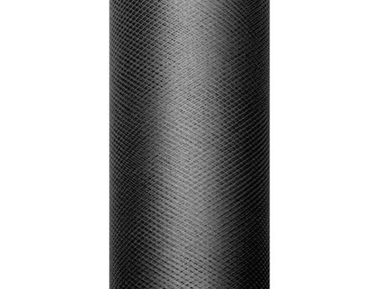 Tyll, svart, 30 cm. 9 meter i gruppen Krans & Floristtillbehör / Textilband & Snören / Tyll hos Kransmakaren.se (TIU30-010)