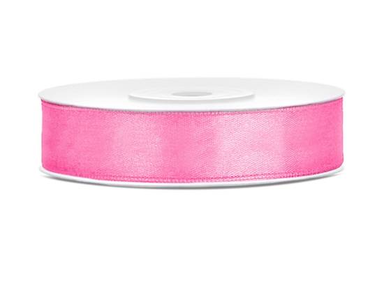 Satinband, Rosa, 12 mm ( 25 meter ) i gruppen Krans & Floristtillbehör / Textilband & Snören / Satinband / Satinband 12 mm hos Kransmakaren.se (TS12-081)