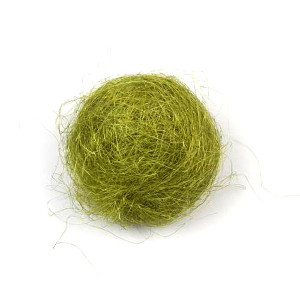 Sisal, olivgrön, 500g
