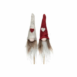 Tomtar, 2 olika. 12 cm