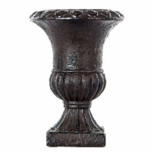 Kruka / Pokal, Brun 18 cm.