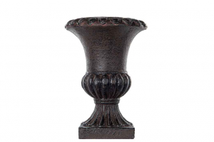 Kruka / Pokal, Brun 30 cm.