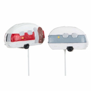 Husvagnar, 2 olika färger 5 cm