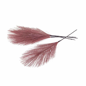 Fjädrar Konstgjorda. Rosa. 12 st