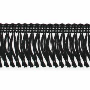 Svarta fransar (pris per meter)