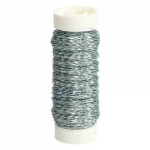 Bouillontråd, Isblå. 25g