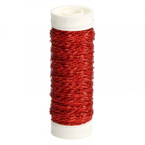 Bouillontråd, Röd. 25g