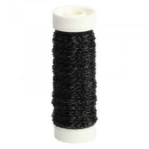 Bouillontråd, Svart 25g