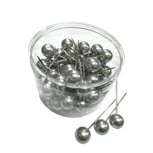 Pärlnålar, silver, 20 mm. 50 st