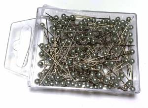 Pärlnålar 4mm, Silver 150 st