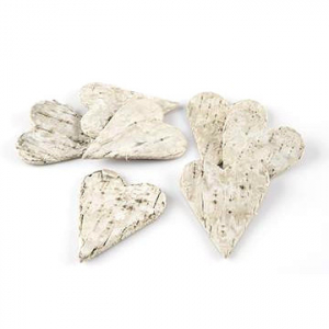 Näverhjärtan 10 st