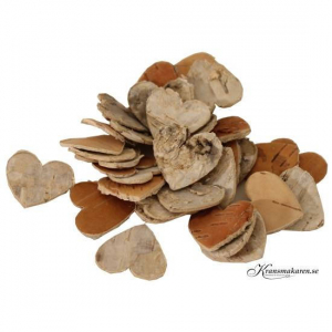 Näverhjärtan 20 st