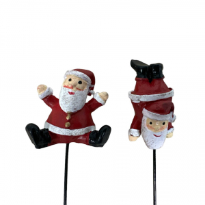 Tomte upp och ner 2 olika, ca 4 cm