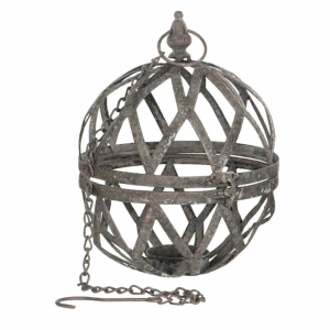 Ljusklot med kedja,  27 cm hög